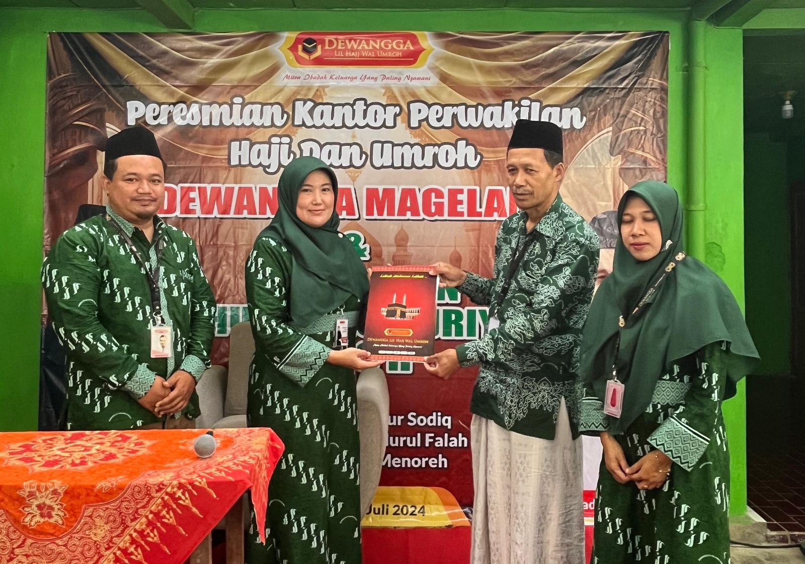 Peresmian Kantor Perwakilan Dewangga Haji dan Umroh di Magelang: Menyongsong Tahun Baru Hijriyah dengan Penuh Berkah