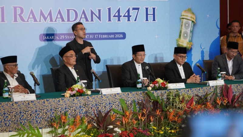 Pemerintah Tetapkan 1 Ramadan 1447 H Jatuh pada 19 Februari 2026
